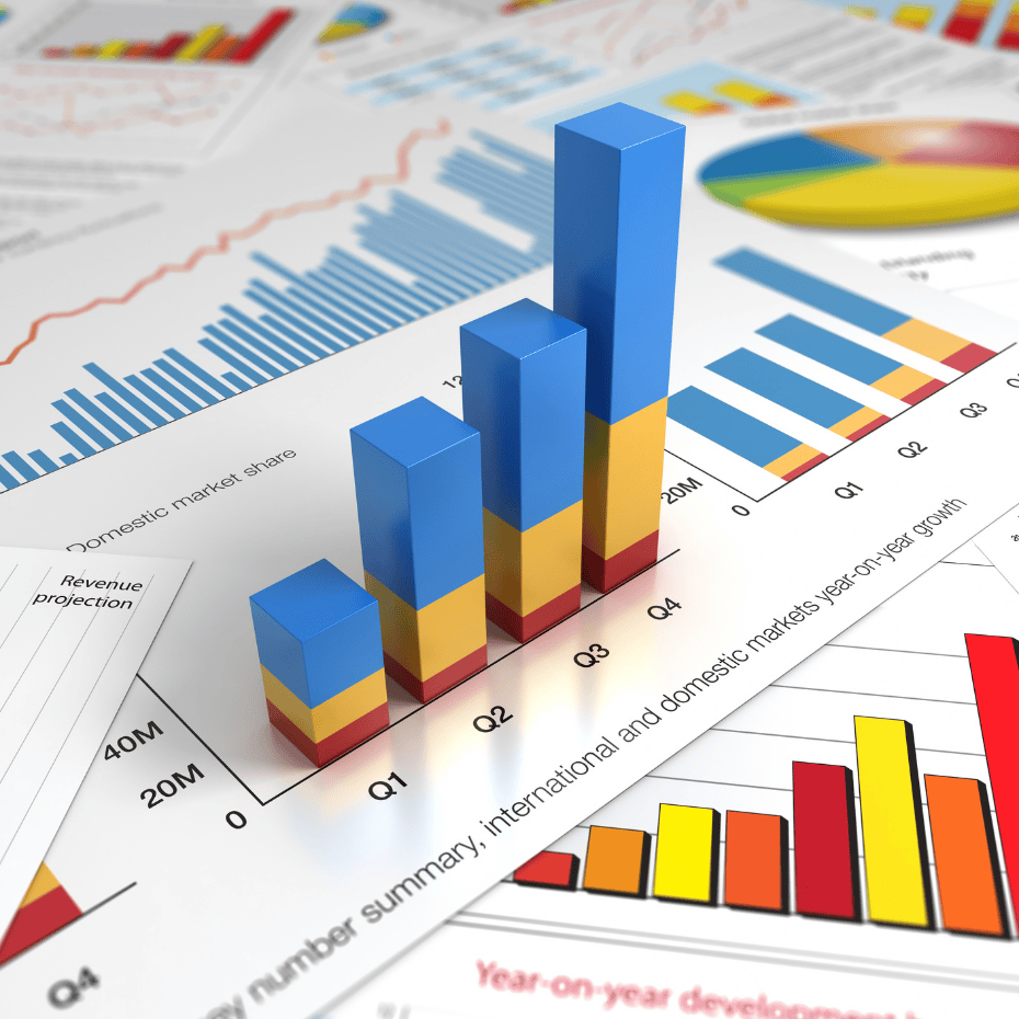 Data Analytics dashboard and business intelligence reporting interface